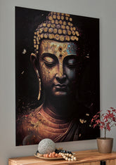 Warmstead Furniture - Ashley Furniture - Caymoore Wall Decor - Wall Art / Black/Gold Finish - A8000423